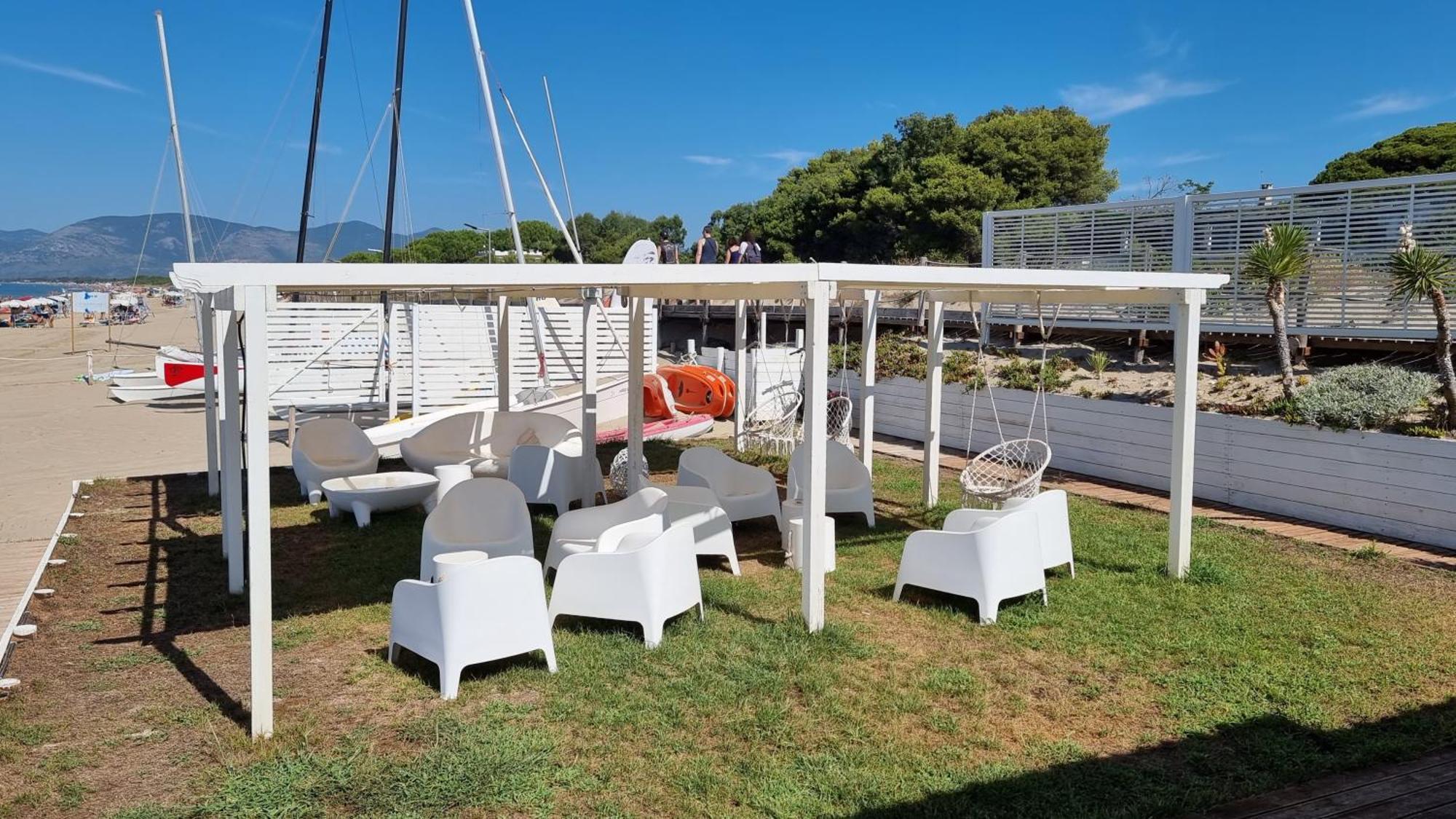 La Villa Fronte Spiaggia Bandiera Blu Sperlonga Eksteriør bilde