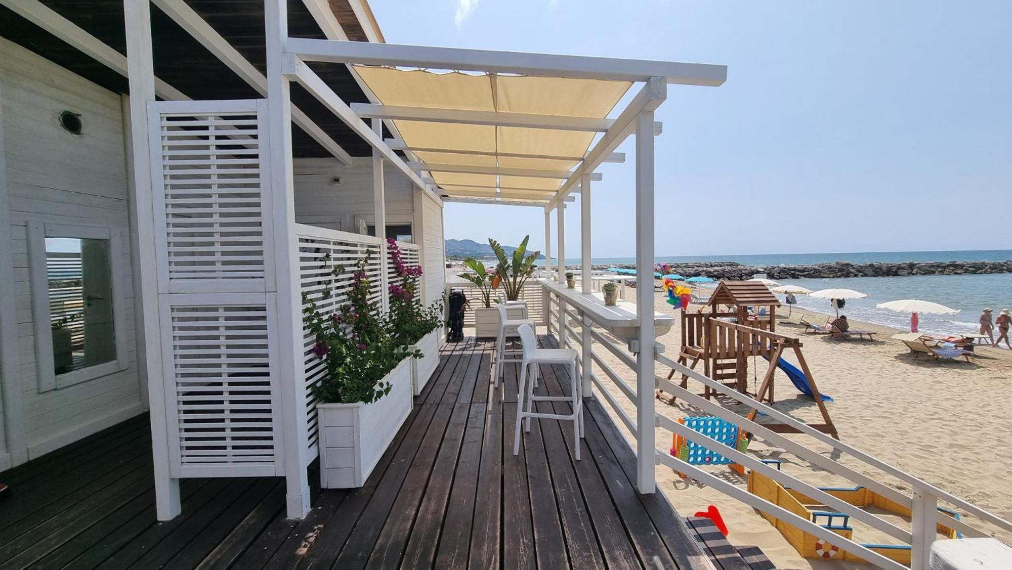 La Villa Fronte Spiaggia Bandiera Blu Sperlonga Eksteriør bilde